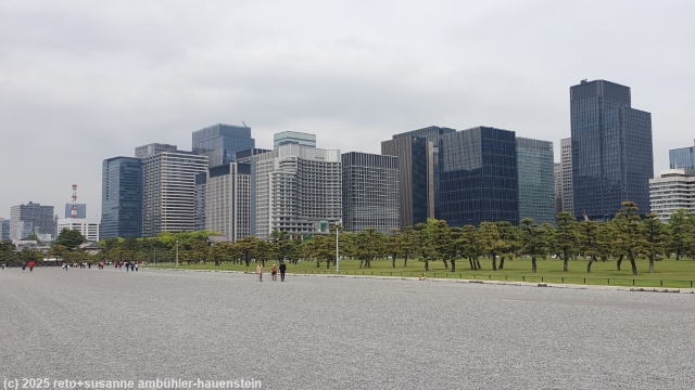 garten des kaiserpalasts in tokyo