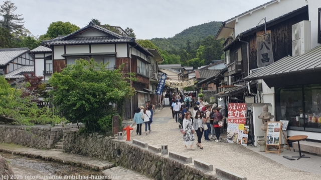 hatsukaichi-shi auf der insel miyajima