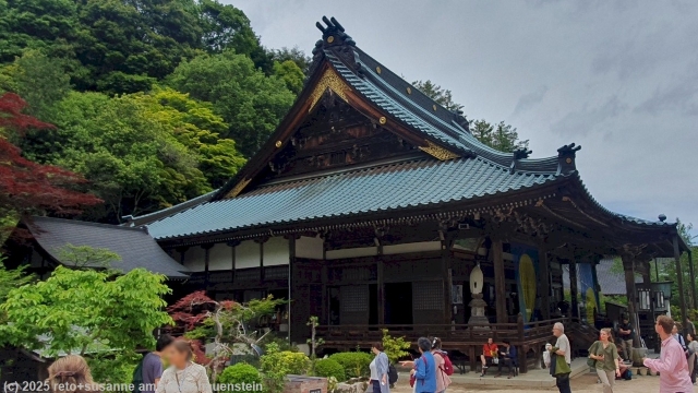 daishoin tempel am aufstieg zum mount misen auf der insel miyajima