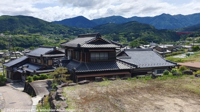 praechtiges wohnhaus am nakasendo