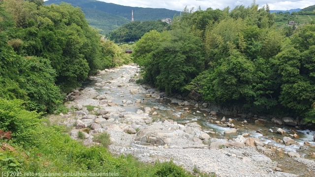 nakasendo entlang des ochiai river
