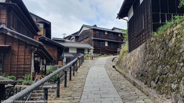 nakasendo durch das bergdorf magome