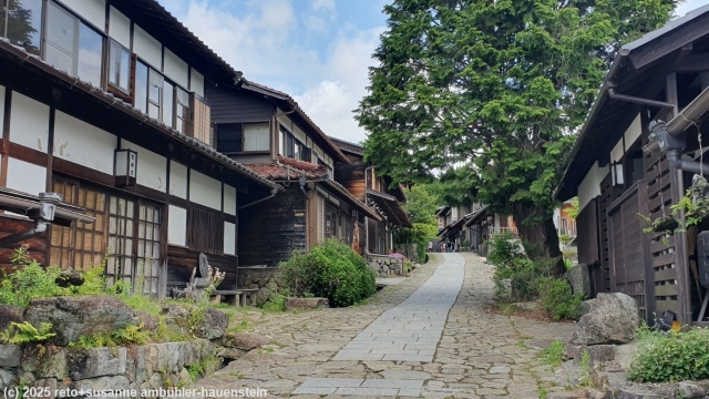 nakasendo durch das bergdorf magome