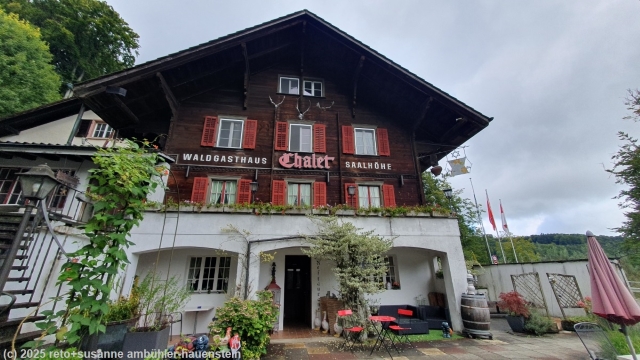 waldgasthaus chalet saalhoehe